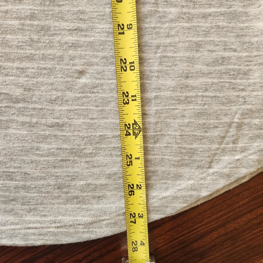 Athleta Gray Stripe Breezy Sleeveless Top, Small - Picture 7 of 9